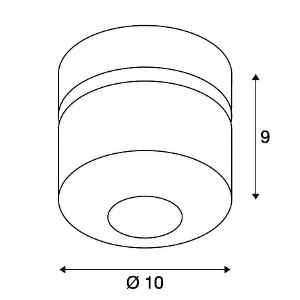 Точечный светильник Tothee 1000427