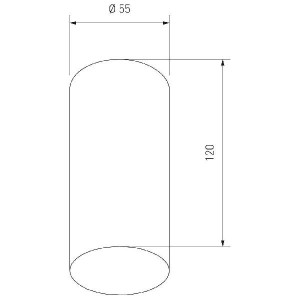 Точечный светильник DLR030 DLR030 12W 4200K белый матовый/золото