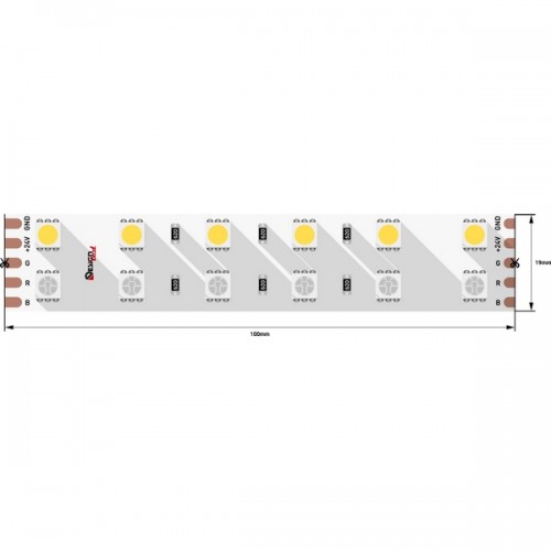 Светодиодная лента LUX DSG5120-24-RGB+W-33