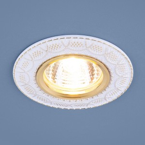 Точечный светильник 70101 7010 MR16 WH/GD белый/золото Точечный светильник 70101 7010 MR16 WH/GD белый/золото