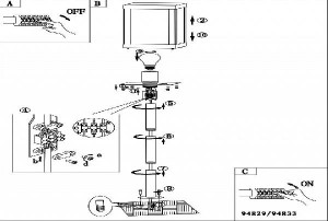 Наземный светильник Alamonte 1 94833