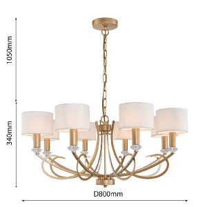 Подвесная люстра Eminentia 2600-8P