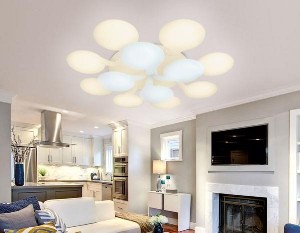 Потолочная люстра Orbital Cloud FC26/12 WH 432W D1140