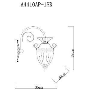 Бра Schelenberg A4410AP-1SR
