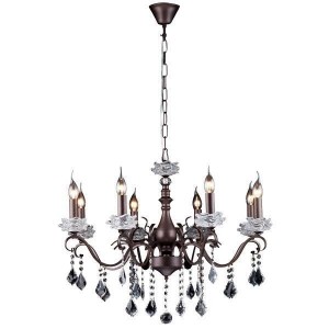 Подвесная люстра Samanta 11391/8C BROWN COPPER GOLD