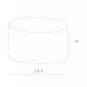 Точечный светильник Effetto A5553PL-1WH