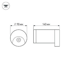 Архитектурная подсветка ROUND 020845