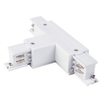 Соединитель  TRC-1-3-TL-WH / Коннектор Т-образный для трехфазного шинопровода левый(белый)