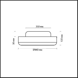Настенно-потолочный светильник Yun 2177/3C