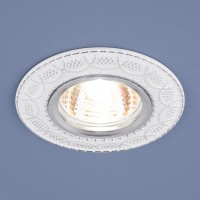 Точечный светильник 70101 7010 MR16 WH/SL белый/серебро