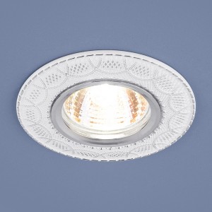 Точечный светильник 70101 7010 MR16 WH/SL белый/серебро Точечный светильник 70101 7010 MR16 WH/SL белый/серебро