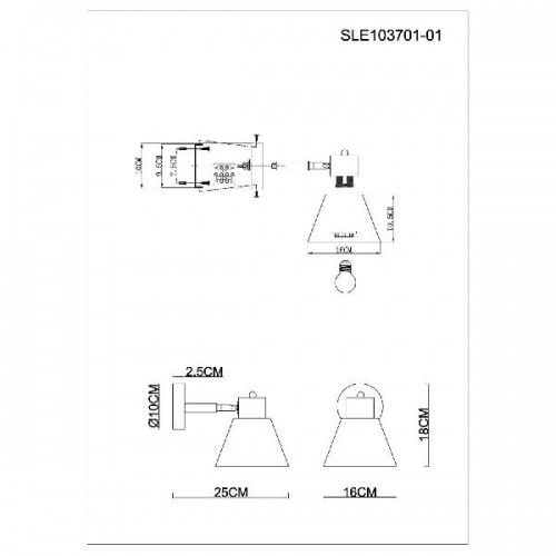 Бра Buve SLE103701-01