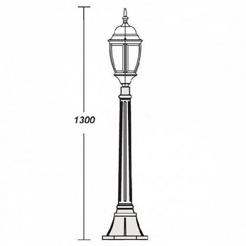 Наземный фонарь  91207L Gb