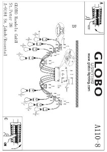 Подвесной светильник Maracana A110-8