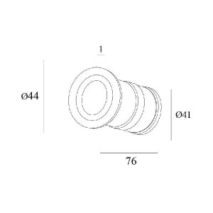 Подсветка для лестниц и ступеней DK1015 DK1015-WH