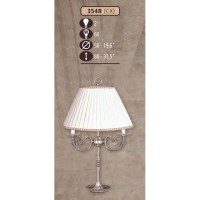 Интерьерная настольная лампа 354R 354R/2 CX CREAM SHADE