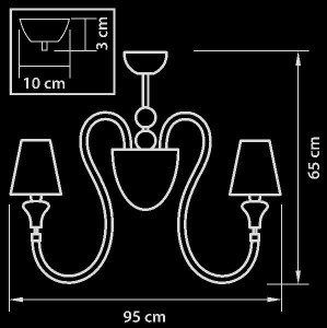 Потолочная люстра Otto 809086