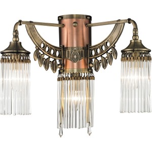 Бра 664 664-03-51 antique brass