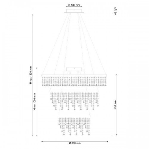 Подвесная люстра Eclipse eclipse 1670.3 LED
