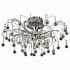 Потолочная люстра A8127 A8127/8+8 chrome + white crystal