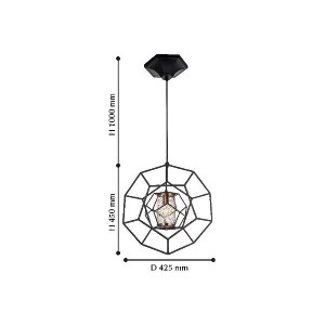 Подвесной светильник Septum 2039-1P