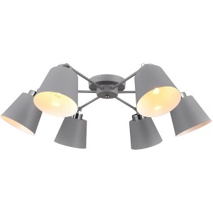 Потолочная люстра Simply SIMPLY 75099/6C STAIN GRAY