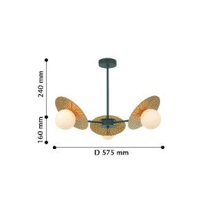 Потолочная люстра Sonnenblume 2356-3P