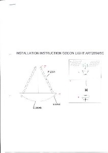Подвесной светильник Velute 2094/5C
