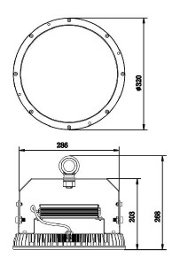 Уличный светильник подвесной Ainara 342064