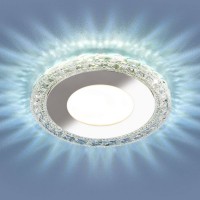 Точечный светильник 9908-9909 9909 LED 8W CL прозрачный