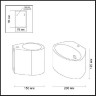 Настенный светильник Gips 3550/1W