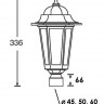 Плафон  79803S Bl
