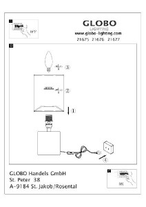Интерьерная настольная лампа Geri 21675