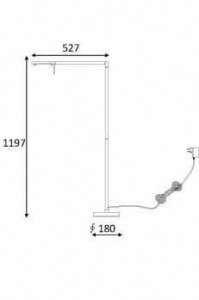 Торшер Bergamo-led 12719/06/12