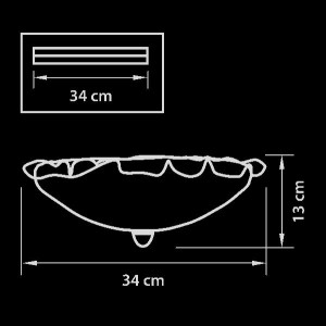 Потолочный светильник Murano 601030