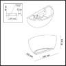 Настенный светильник Gips 3551/1W