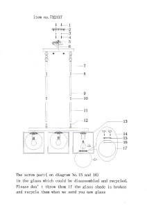 Подвесной светильник Gabbia 732137