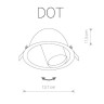 Точечный светильник Dot 9378
