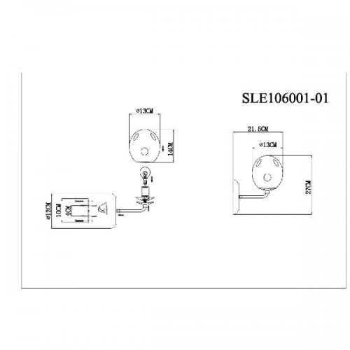 Бра Marea SLE106001-01