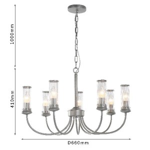Подвесная люстра Mollis 2693-7P