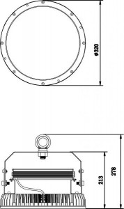 Уличный светильник подвесной Ainara 342066