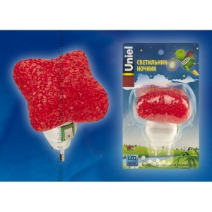 Ночник  DTL-309-Звездочка/RED/1LED/0,1W