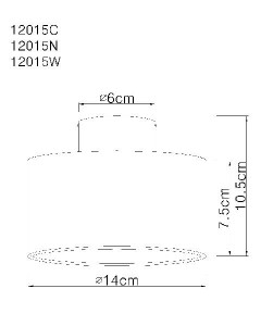 Точечный светильник Jenny 12015W
