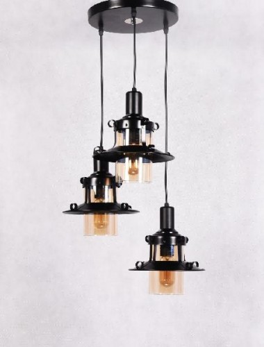 Подвесной светильник Capri LDP 11328 B-3 BK
