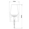 Бра Stefan A1722AP-1BA