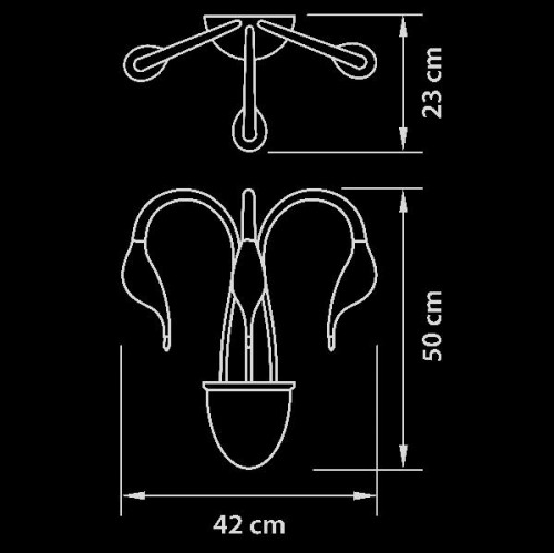 Бра CIGNO COLLO 751632