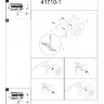 Настенный светильник Zarima 41710-1
