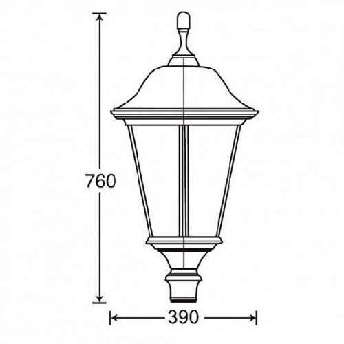 Плафон  79823 Bl