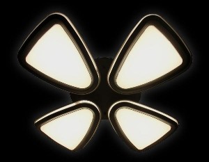 Потолочная люстра Orbital Granule FG1012/4 WH/SL 274W D815