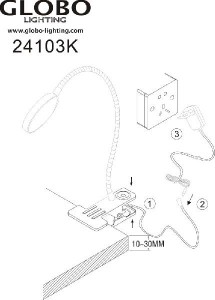 Интерьерная настольная лампа Pegasi 24103K